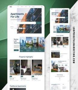 (4) REAL ESTATE WEBSITE DESIGN