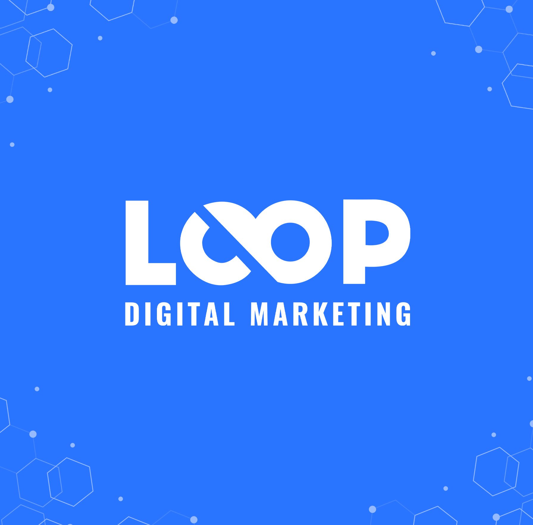 LOOP Digital Marketing Agency Logo Illustration