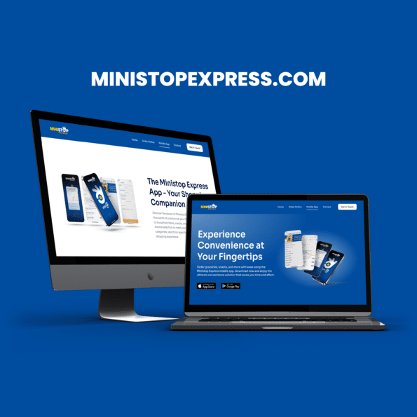 Ministop Express | Elevating Convenience with a Website Redesign